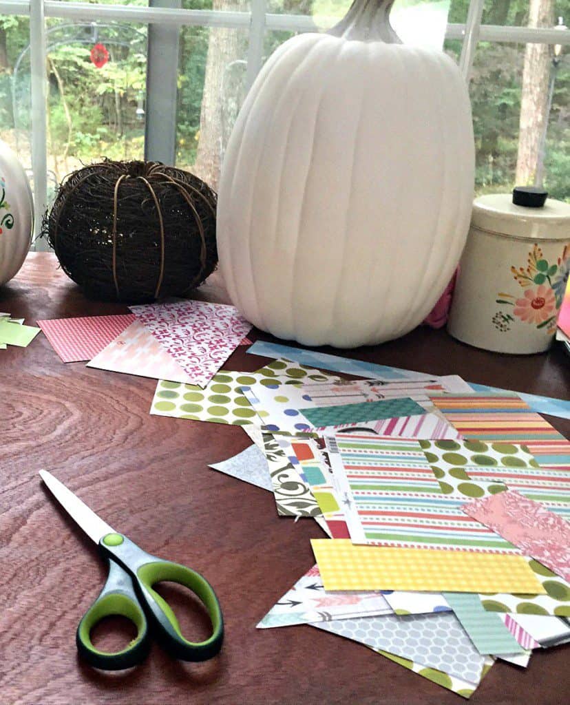 patchwork pumpkin supplies