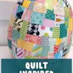 colorful paper patchwork pumpkin