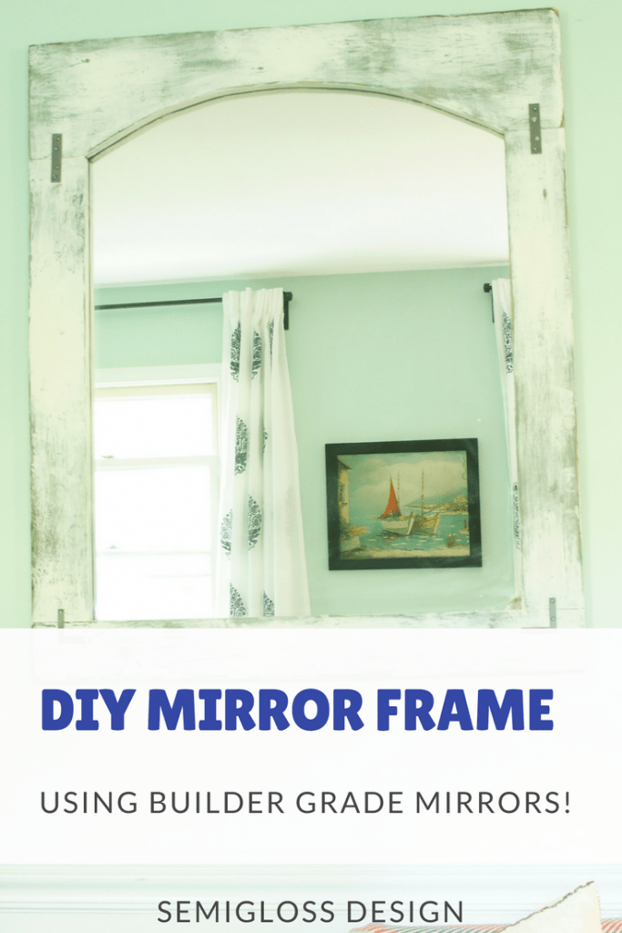 DIY mirror frame