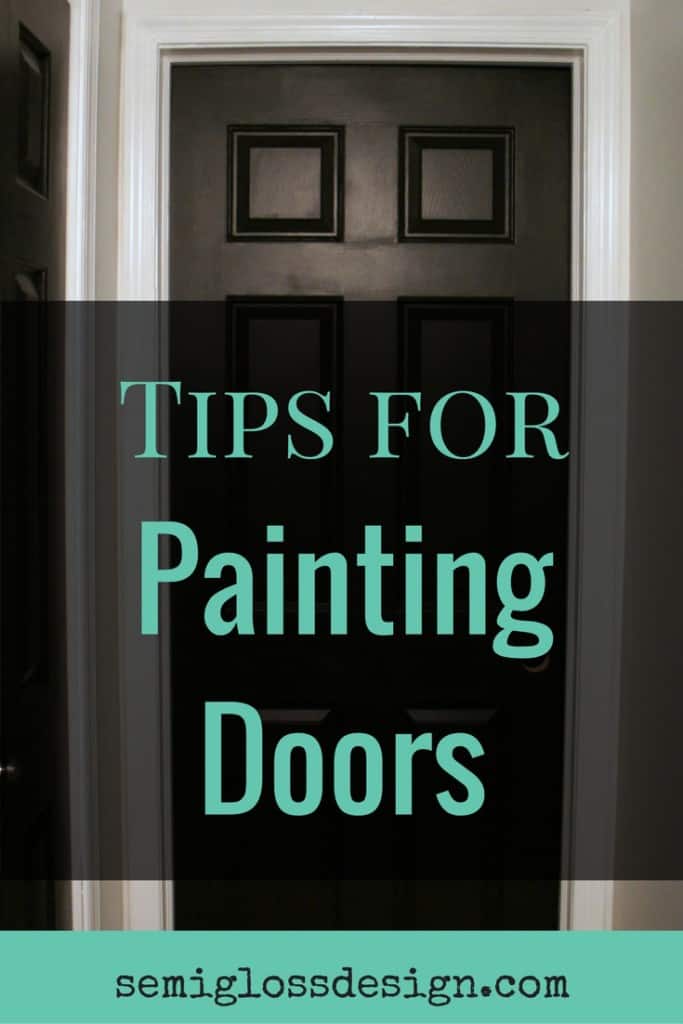 How to Paint a Door the Easy Way