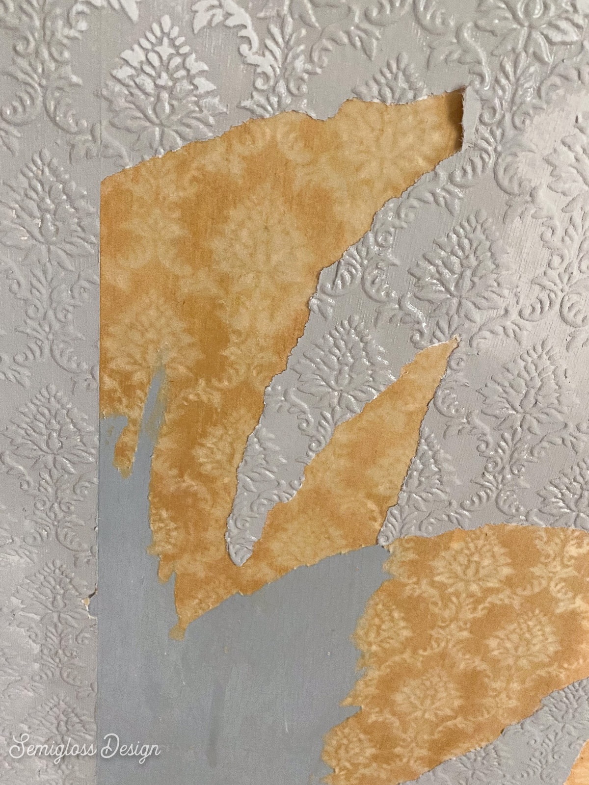 wallpaper being removed