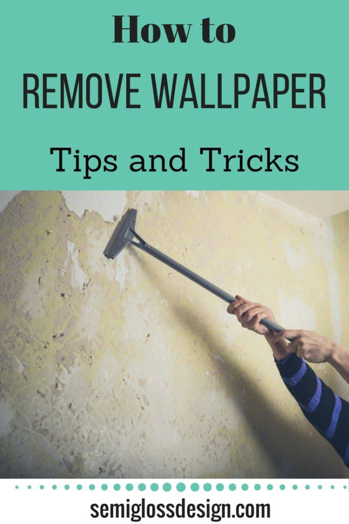 DIY wallpaper removal