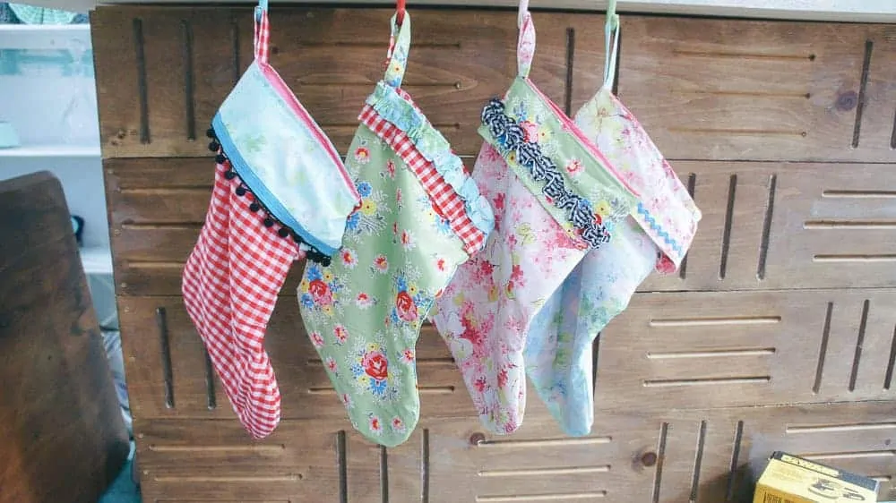Christmas stocking tutorial