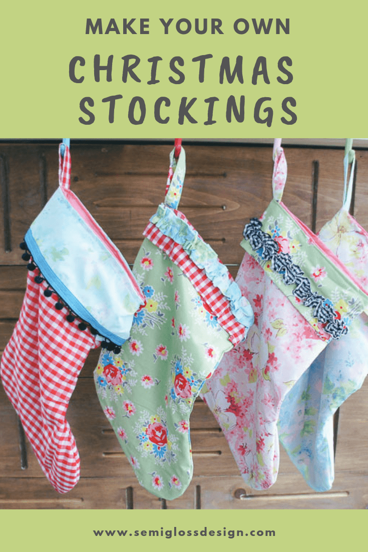 Learn how to make handmade stocking