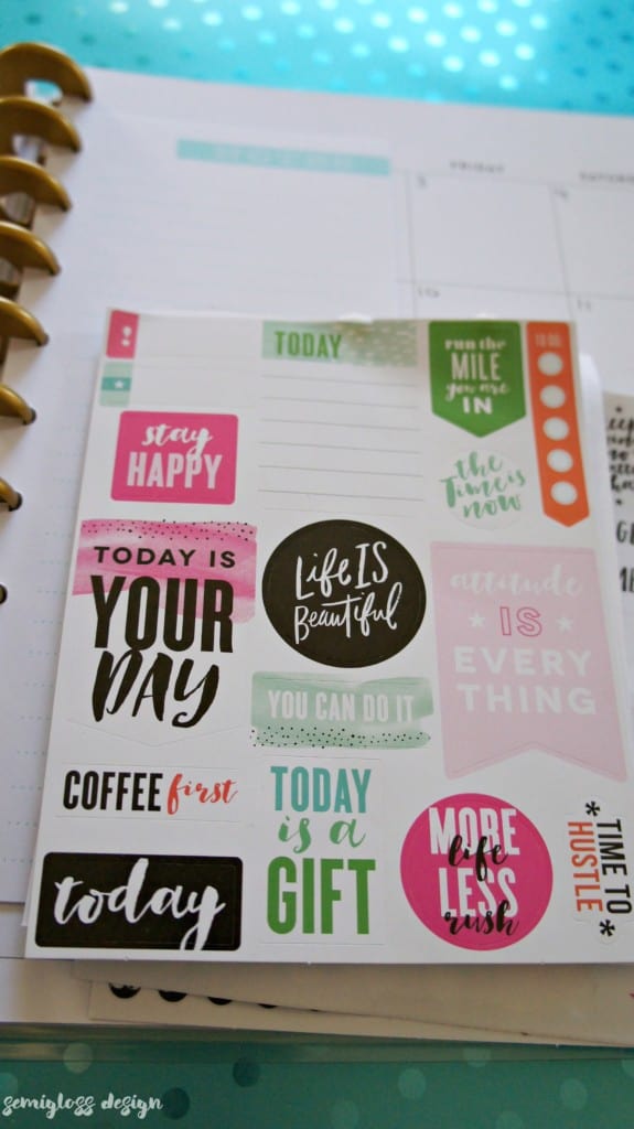 happy planner stickers