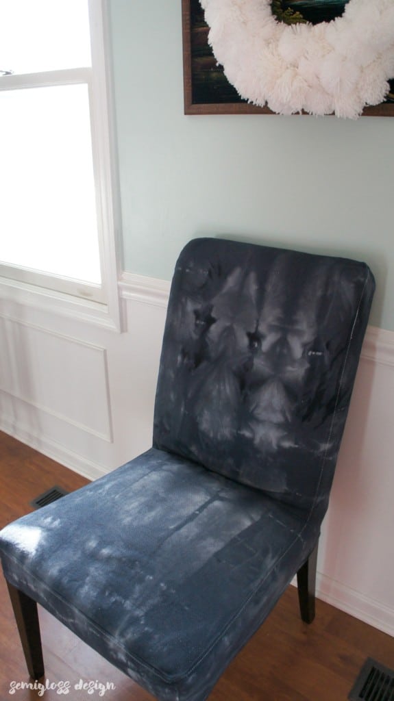 Why settle for generic slipcovers when you can dye them shibori style? Dyeing slipcovers is an easy DIY to add a unique touch to your home.