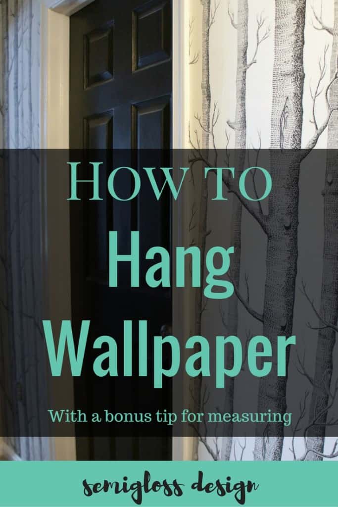 how to hang wallpaper