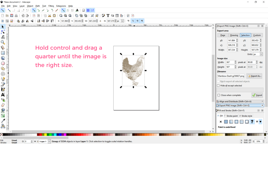 inkscape drawing size to paper inkscape drawing size to paper