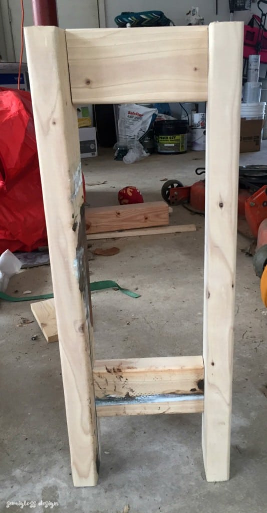 Building the table legs