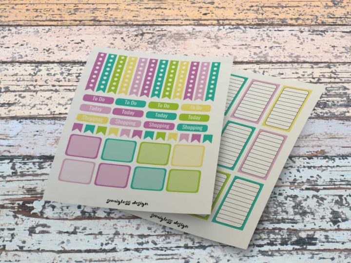 Make Your Planner Beautiful with Free Printable Planner Stickers ...