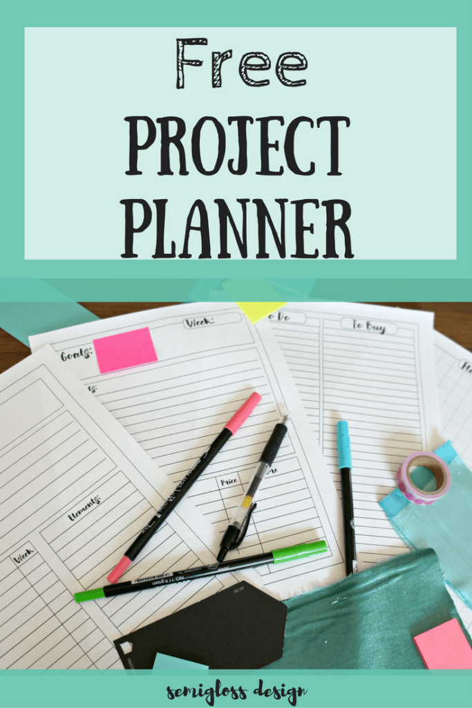 Learn my project planning process for the One Room Challenge and get a free printable project planner to organize your own projects and room makeovers!