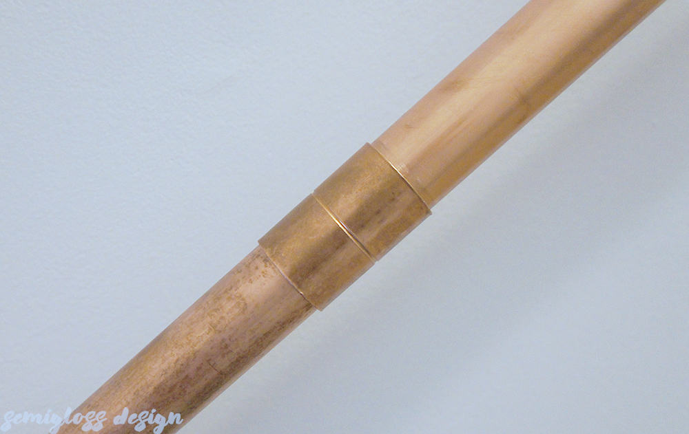 copper pipe handrails