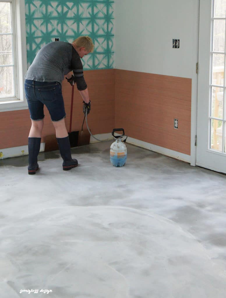 The Beginner's Guide to DIY Stained Concrete, A Step by ...