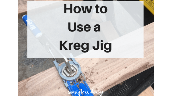 How to Use a Kreg Jig to Make Pocket Holes