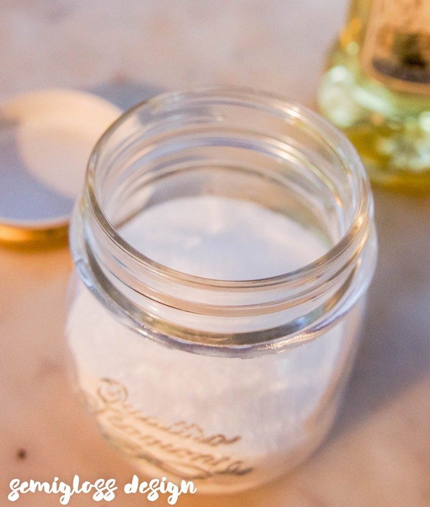 Sugar in jar