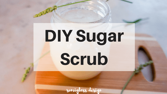 DIY sugar scrub