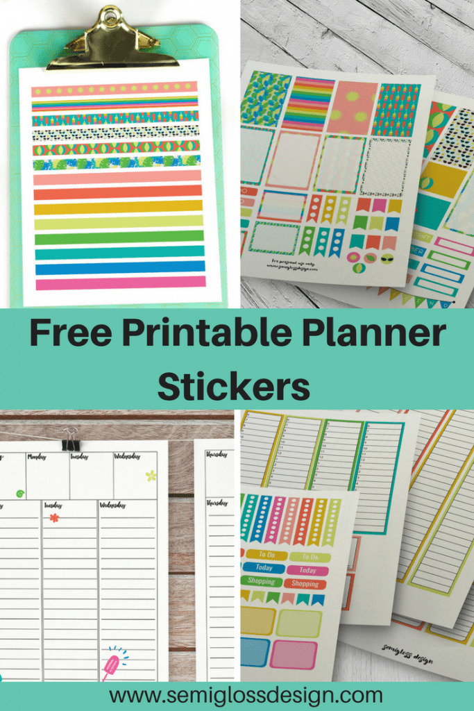 free printable washi tape for planners