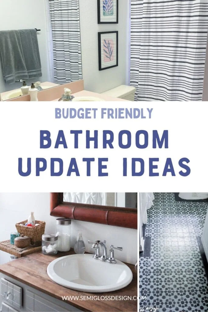 collage of bathrooms