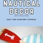 painted oars
