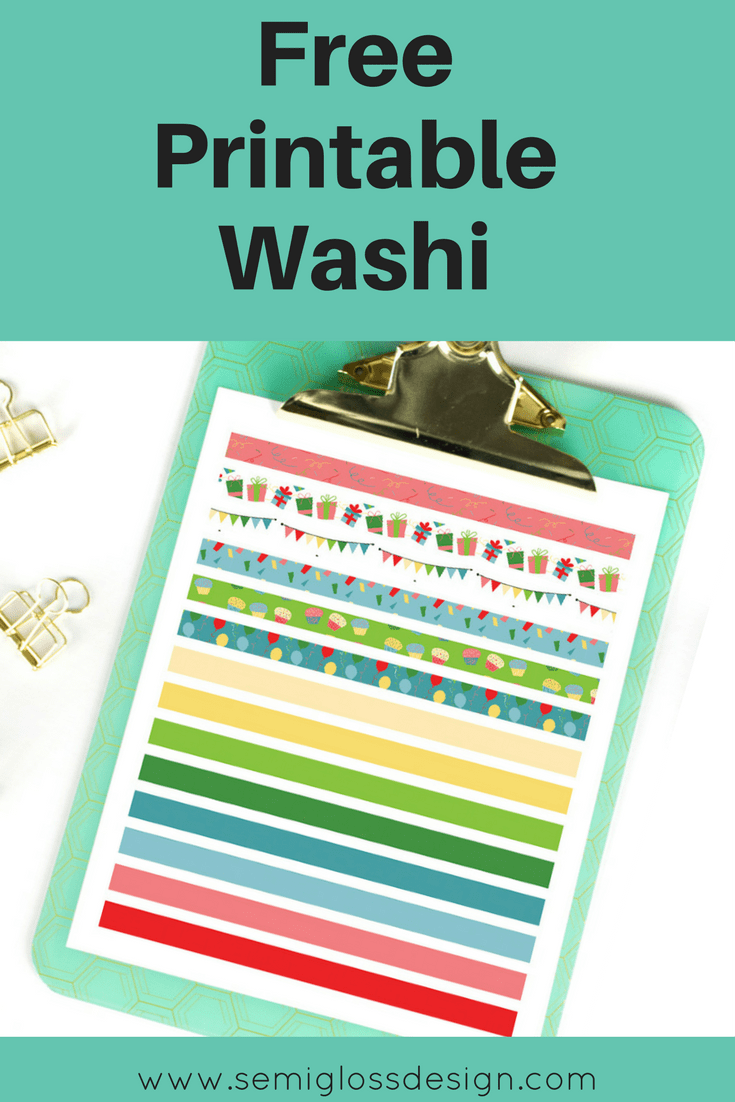 free printable | printable washi | washi tape | printables | planner stickers | happy planner | printable planner stickers 