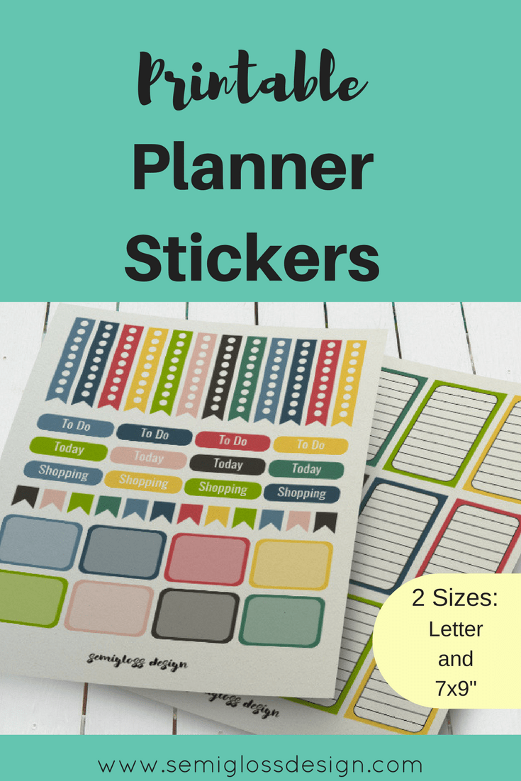 planner stickers | printable planner stickers | free printables | Big happy Planner | happy planner stickers | printable stickers