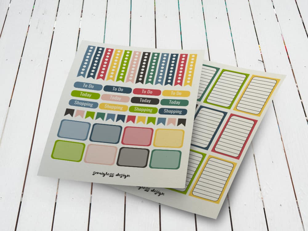 planner stickers | printable planner stickers | free printables | Big happy Planner | happy planner stickers | printable stickers