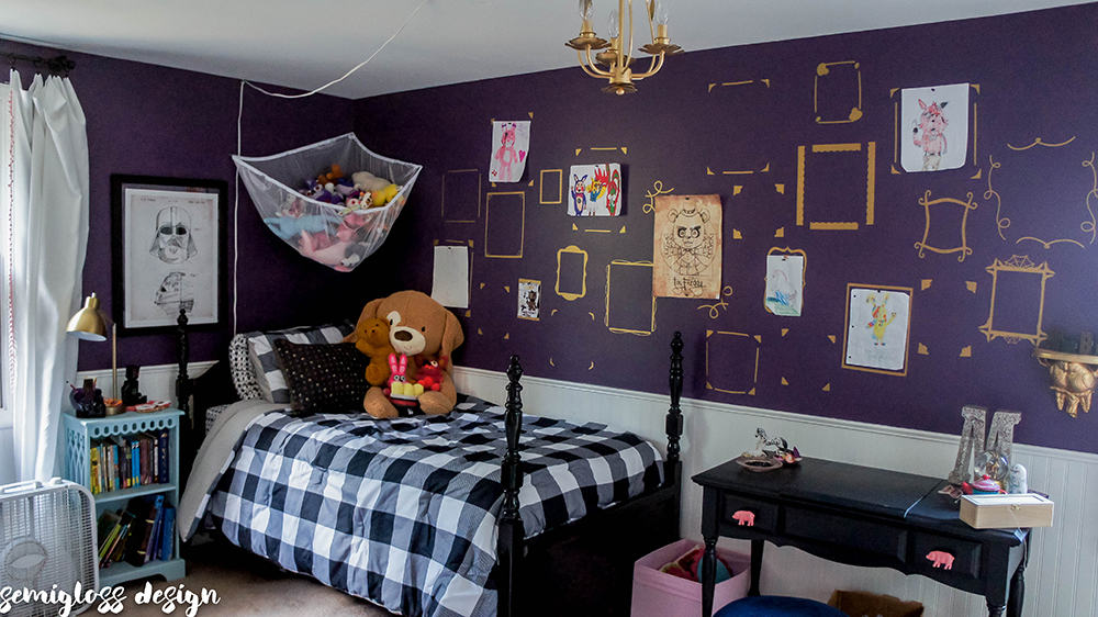 Moody Tween Room Reveal: $100 Room Challenge