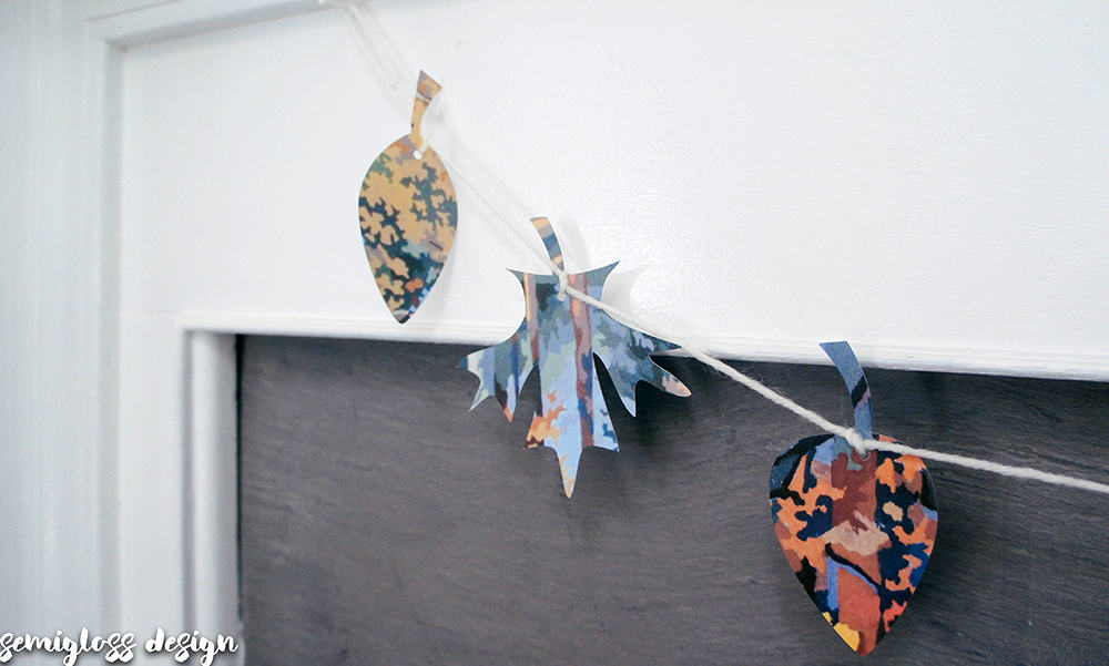 Leaf garland