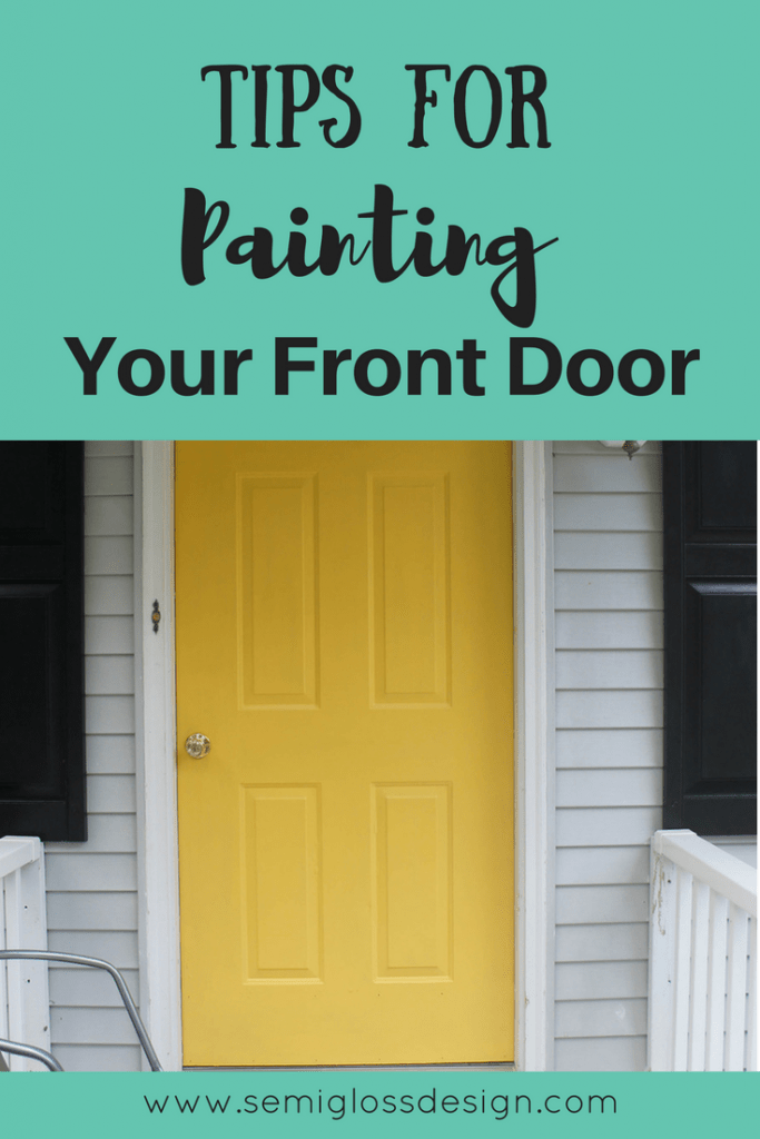 How to Paint an Exterior Door for Instant Curb Appeal