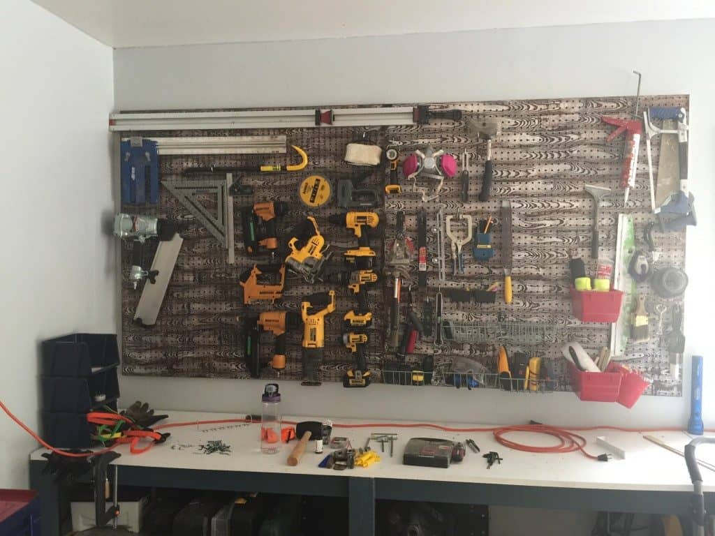 How to Hang Pegboard In a Garage The Easy Way