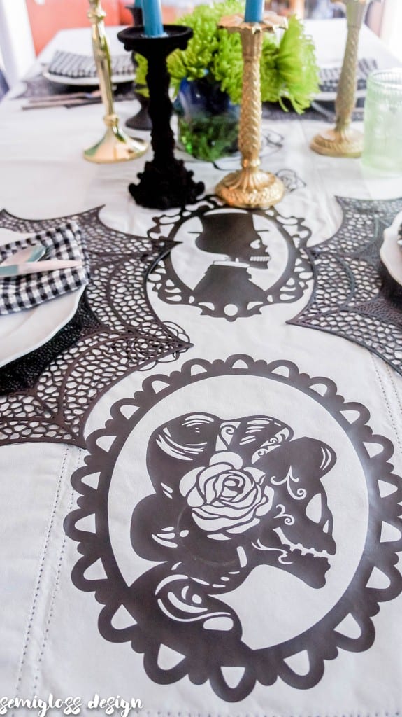 Learn how to make your own table runner with heat transfer vinyl. I'm trying out a new brand of HTV that is affordable and easy to use! Who doesn't love HTV projects?