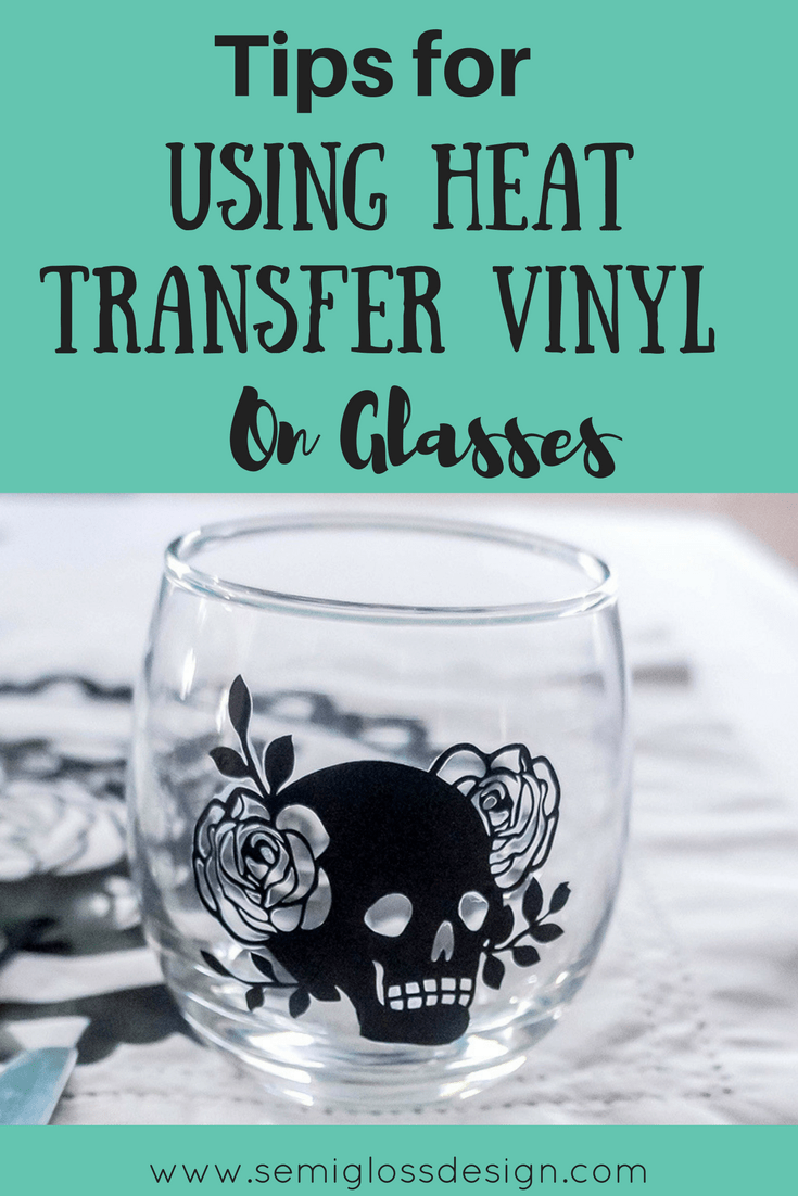 How to Apply Cricut Vinyl to Libbey Can Glasses