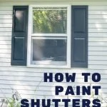 pin image - painting shutters