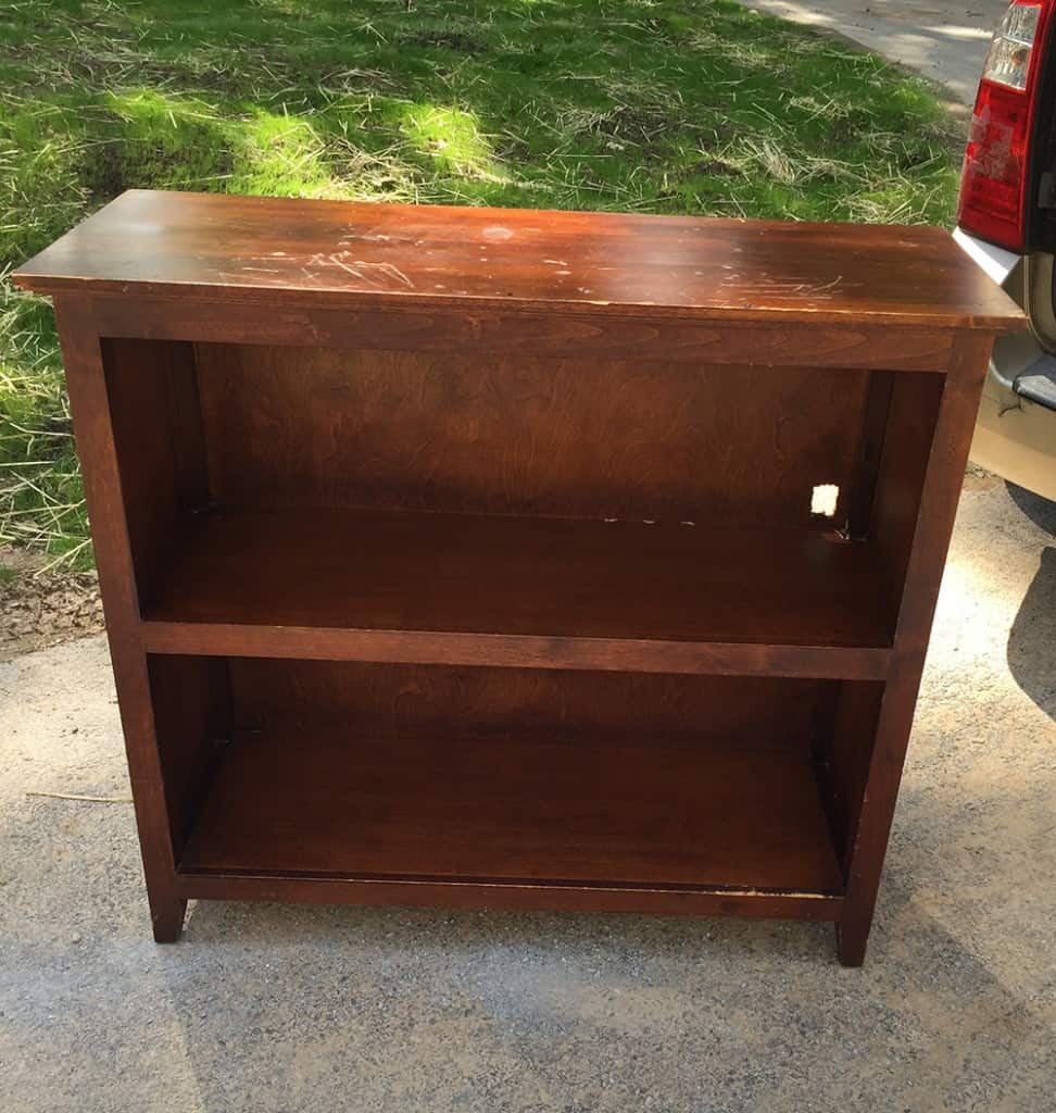 bookcase before