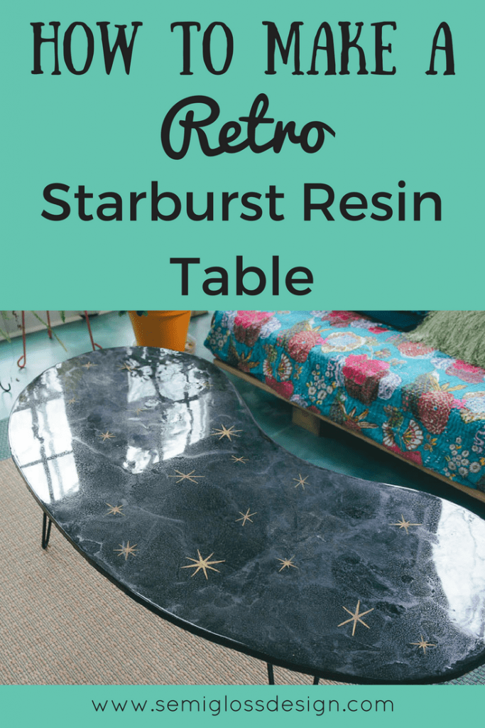 Make your own retro DIY coffee table. This easy DIY table is unique and quirky, perfect for people who love vintage furniture. 