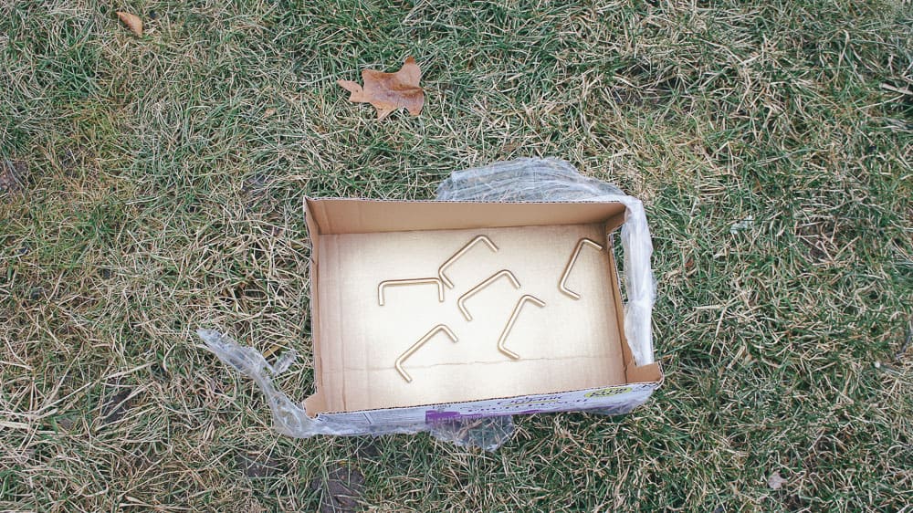 Spray painted handles