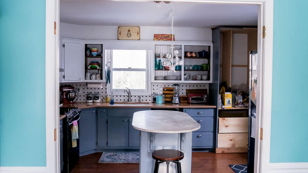 painted kitchen cabinets