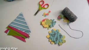 Make a Paper Flower Banner for Spring (plus flower cut files