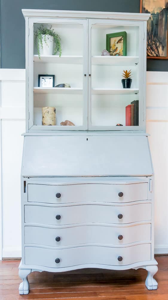 Secretary desk painted deals
