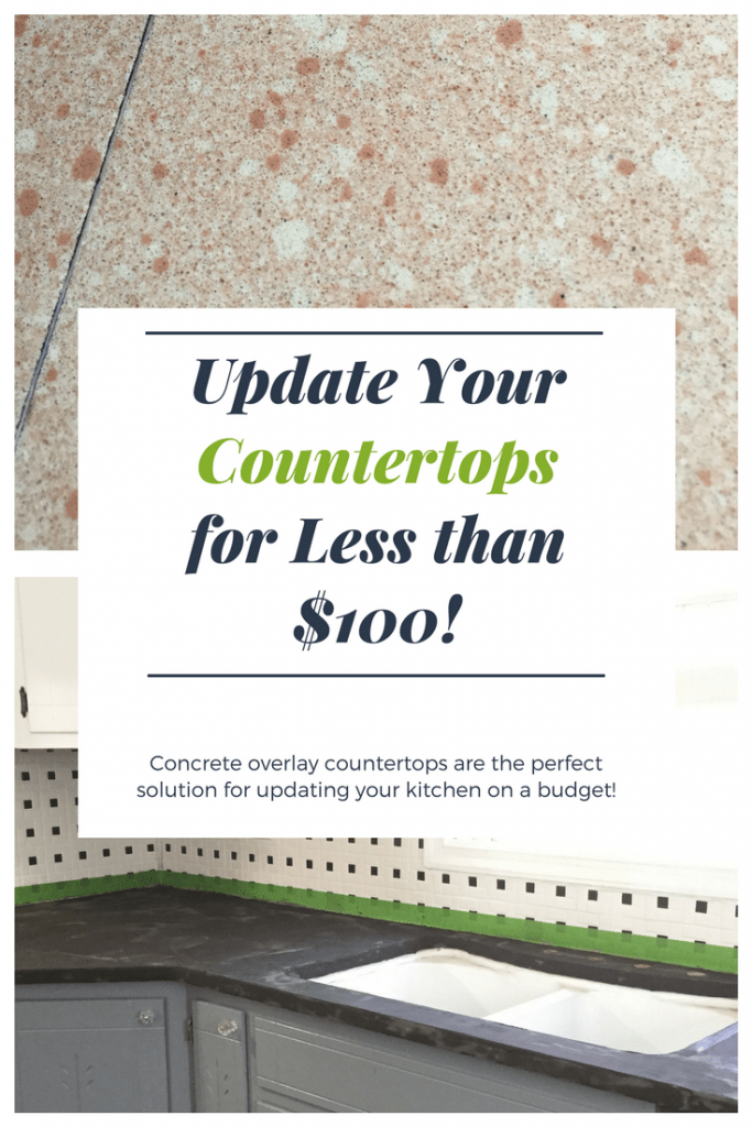 How To Install Concrete Overlay Countertops For Less Than 100