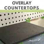 pin image - concrete overlay countertops