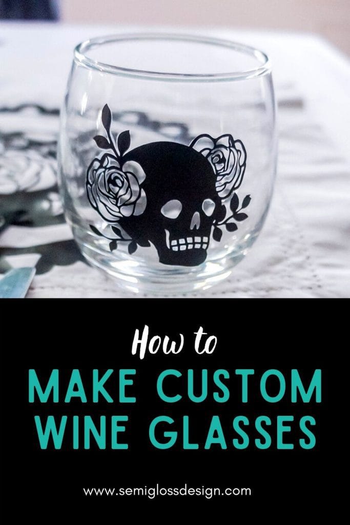 custom wine glass collage