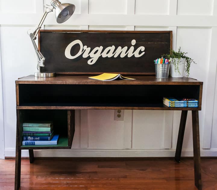 How To Make A Simple Desk Using Only One Sheet Of Plywood