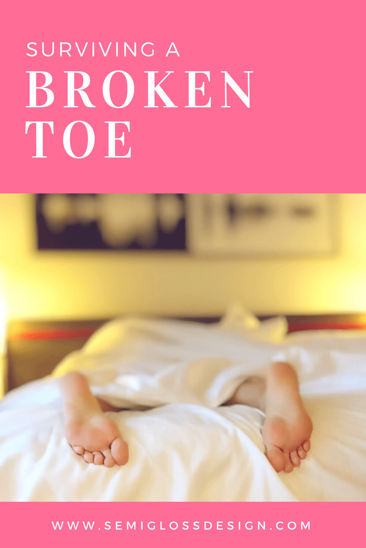 So you broke your toe. Now what? Learn what to do if you break your toe, advice beyond the medical scope for a broken bone. 