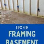 framed basement walls