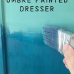 How to Create a Gorgeous Blended Ombre Dresser Inspired by the Beach