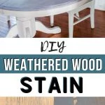 pin image - gray driftwood table collage