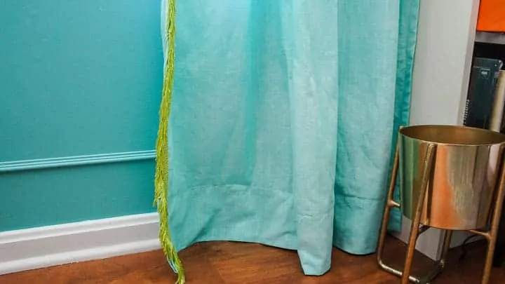 Make Your Own Dip Dye Curtains