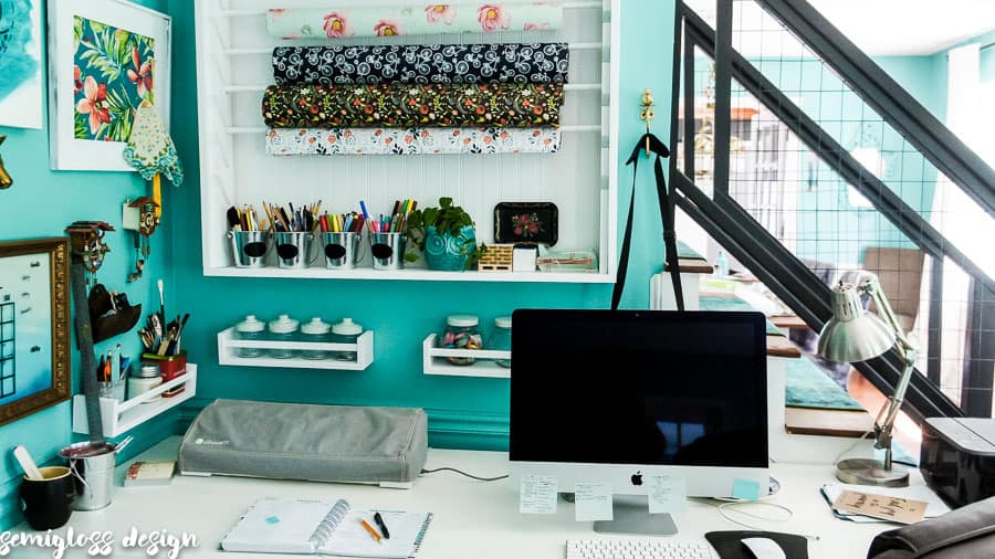 Home Office Makeover Reveal