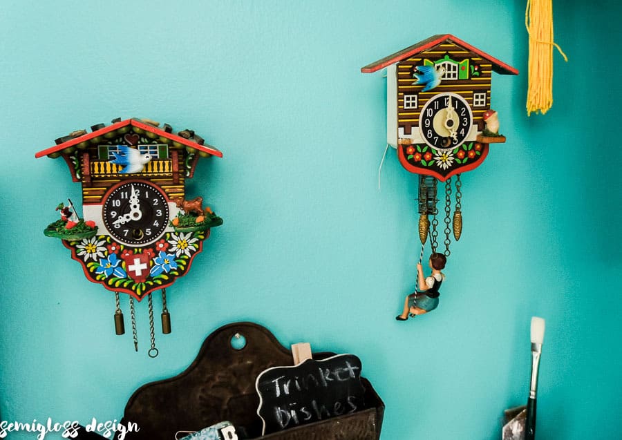 vintage cuckoo clocks